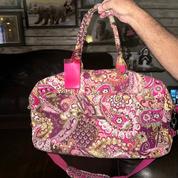 Vintage pattern Vera Bradley travel bundle - Picture 2 of 15